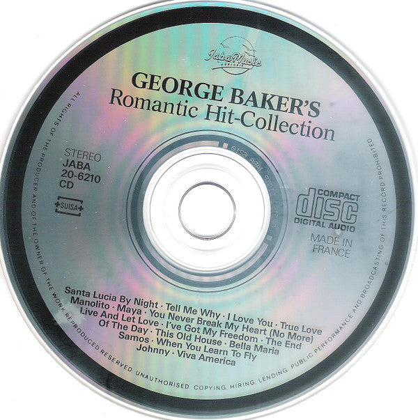 George Baker : Romantic Hit Collection (CD, Comp)