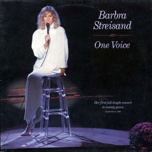 Barbra Streisand : One Voice (LP, Album)