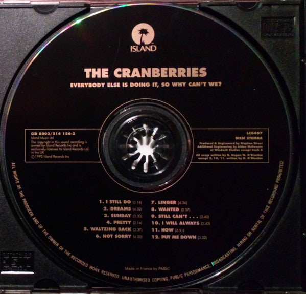 The Cranberries : Everybody Else Is Doing It, So Why Can't We? (CD, Album)