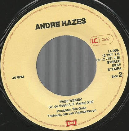André Hazes : Buona Sera / Oh Marie (7", Single)