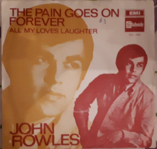 John Rowles : The Pain Goes On Forever (7", Single)