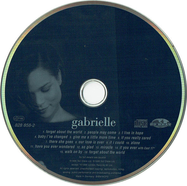 Gabrielle : Gabrielle (CD, Album, Ger)