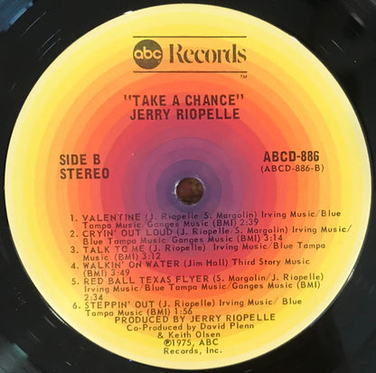 Jerry Riopelle : Take A Chance (LP, Album, San)