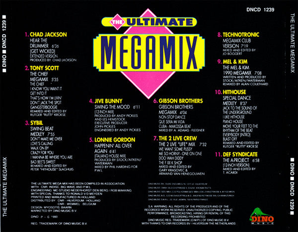 Various : The Ultimate Megamix (CD, Comp)