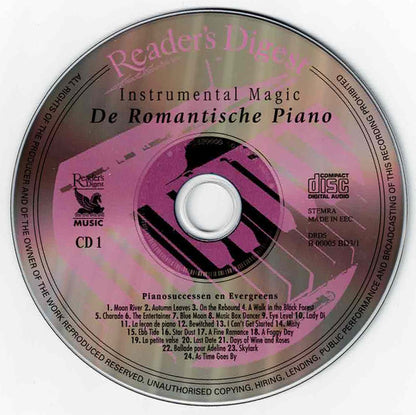 Various : De Romantische Piano (3xCD, Comp)