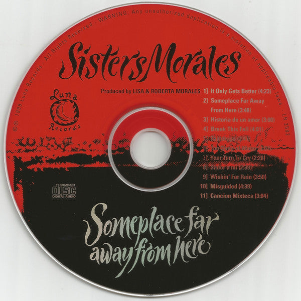 Sisters Morales : Someplace Far Away From Here (CD, Album)