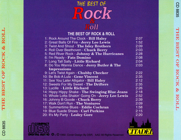 Various : The Best Of Rock & Roll (CD, Comp)