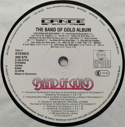 Band Of Gold : The Band Of Gold Album (LP, Album)