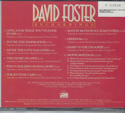 David Foster : Rechordings (CD, Album, Club)