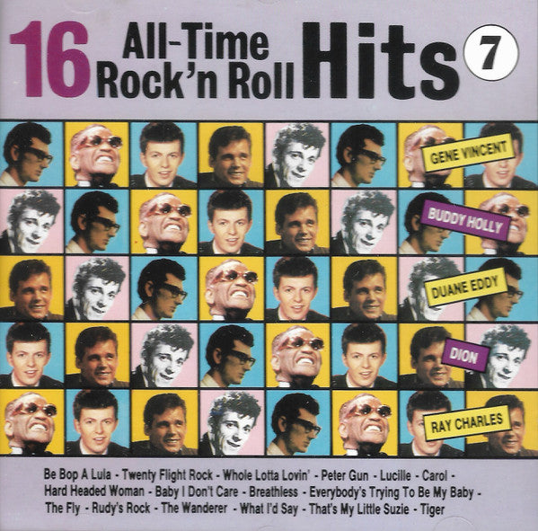 Various : 16 All-Time Rock 'n Roll Hits 7 (CD, Comp)