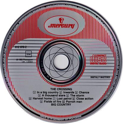 Big Country : The Crossing (CD, Album)