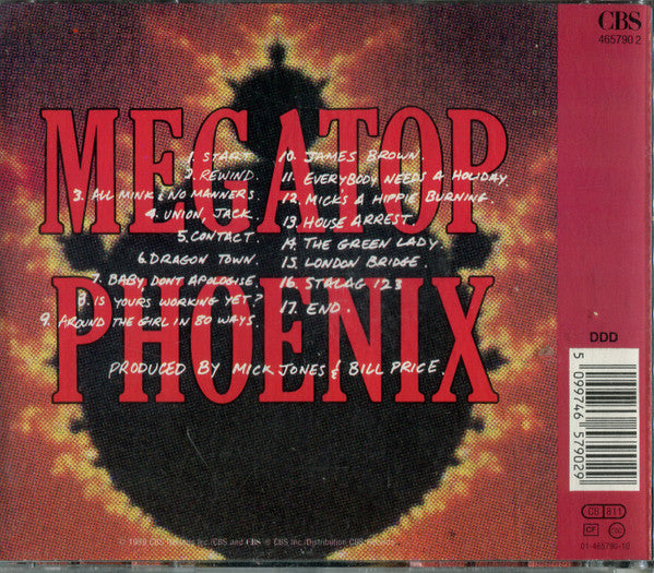 Big Audio Dynamite : Megatop Phoenix (CD, Album)