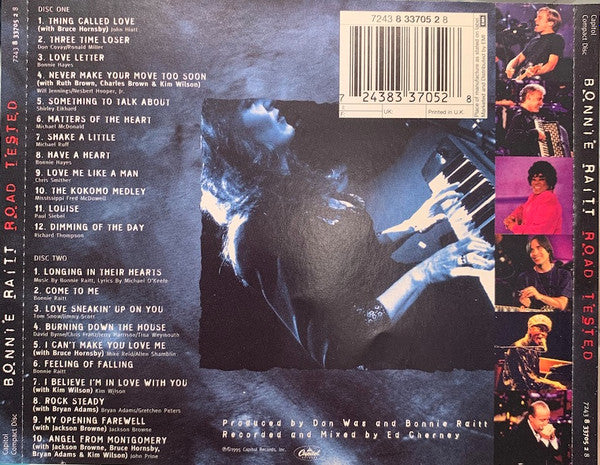 Bonnie Raitt : Road Tested (2xCD, Album)