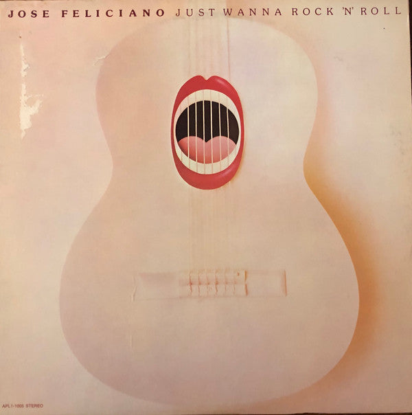 José Feliciano : Just Wanna Rock 'N' Roll (LP, Album, Hol)