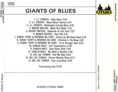 Various : Giants Of Blues (CD, Comp)