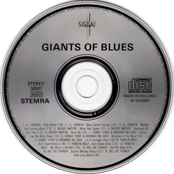 Various : Giants Of Blues (CD, Comp)