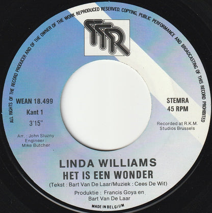 Linda Williams (2) : Het Is Een Wonder (7", Single)