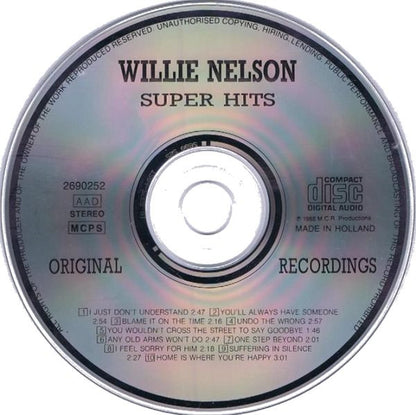 Willie Nelson : Super Hits (CD, Comp)