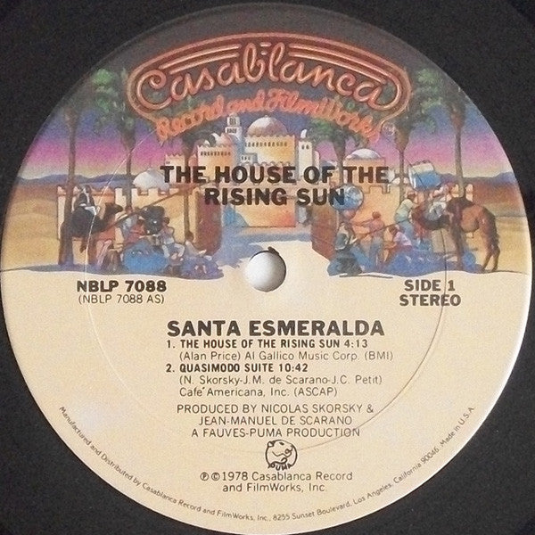 Santa Esmeralda 2* : The House Of The Rising Sun (LP, Album, P/Mixed)