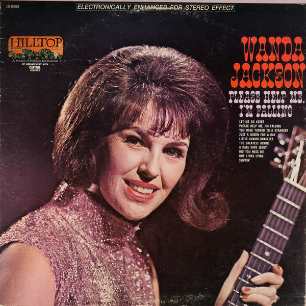 Wanda Jackson : Please Help Me, I'm Falling (LP, Comp)