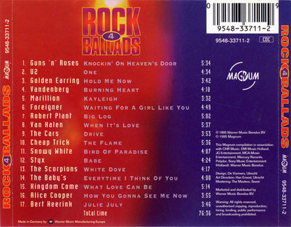 Various : Rock Ballads 4 (CD, Comp)