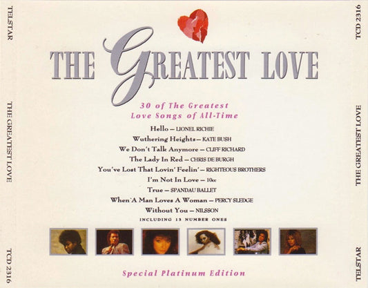 Various : The Greatest Love (2xCD, Comp)