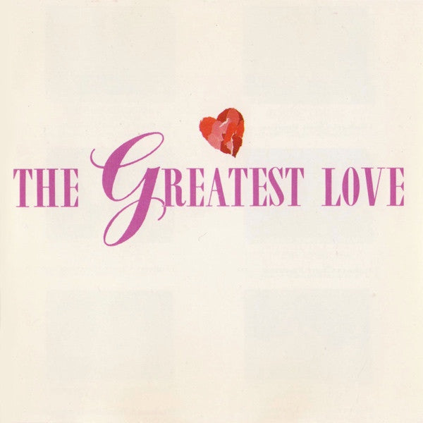 Various : The Greatest Love (2xCD, Comp)