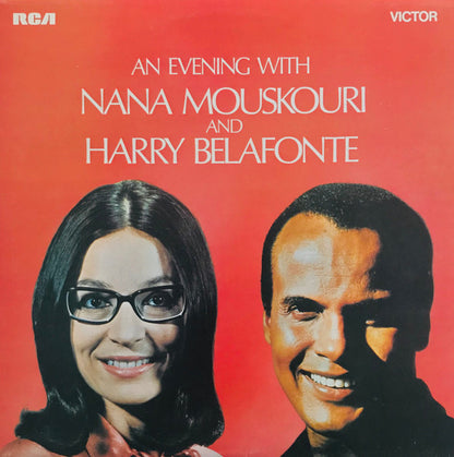 Nana Mouskouri And Harry Belafonte : An Evening With Nana Mouskouri And Harry Belafonte (LP, Album, RE)