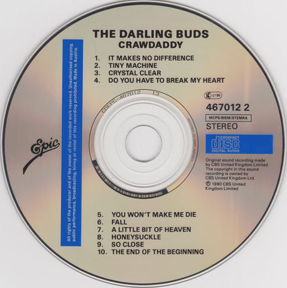 The Darling Buds : Crawdaddy (CD, Album)