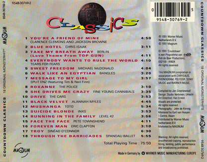 Various : Countdown Classics (CD, Comp)