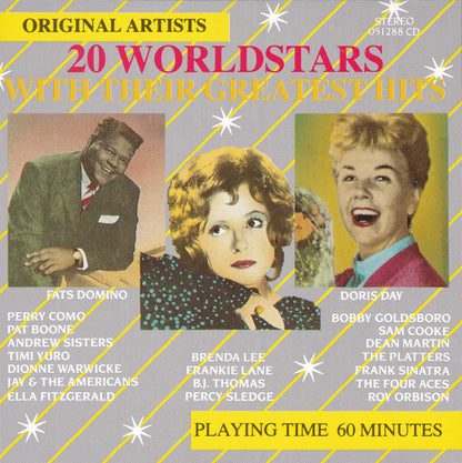 Various : 20 Worldstars With Their Greatest Hits (CD, Comp)