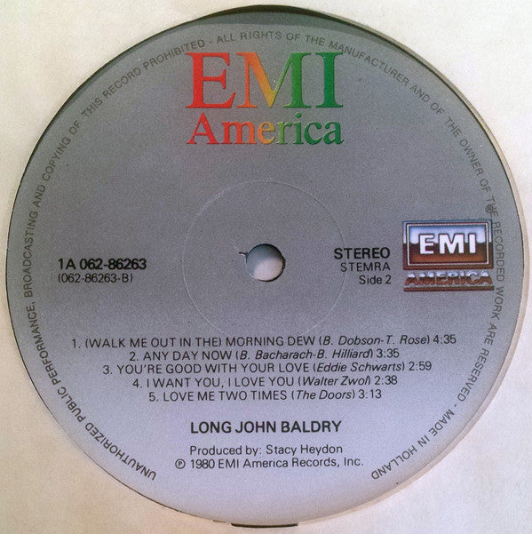 Long John Baldry : Long John Baldry (LP, Album)