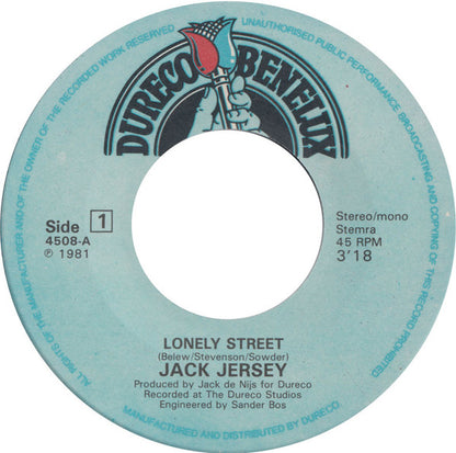 Jack Jersey : Lonely Street  (7", Single)