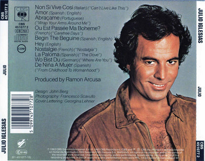 Julio Iglesias : Julio (CD, Comp, RE)