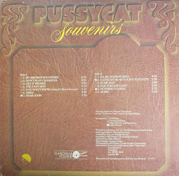 Pussycat (2) : Souvenirs (LP, Album, Gat)