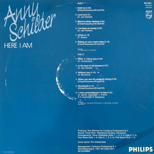 Anny Schilder : Here I Am (LP, Album)