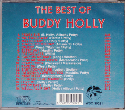 Buddy Holly : The Best Of Buddy Holly (CD, Comp, RE)