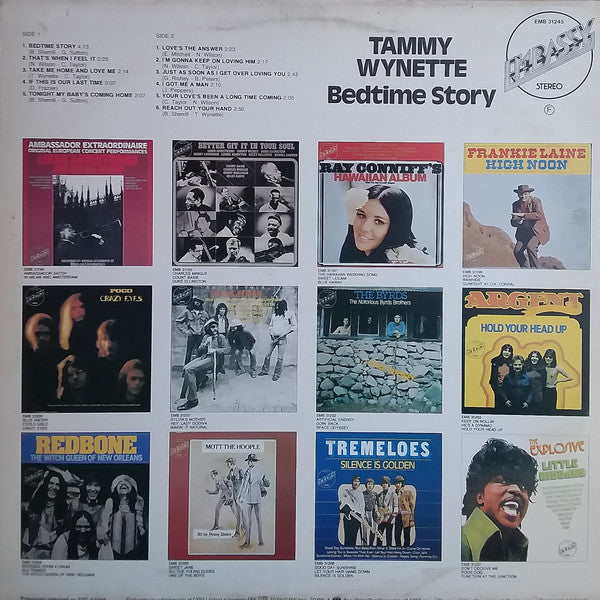 Tammy Wynette : Bedtime Story (LP, Album, RE)