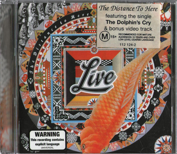 Live : The Distance To Here (CD, Album, Enh)