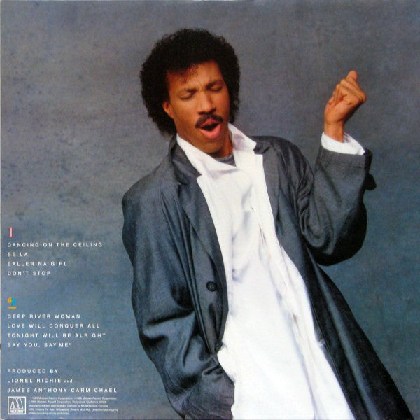 Lionel Richie : Dancing On The Ceiling (LP, Album, Gat)