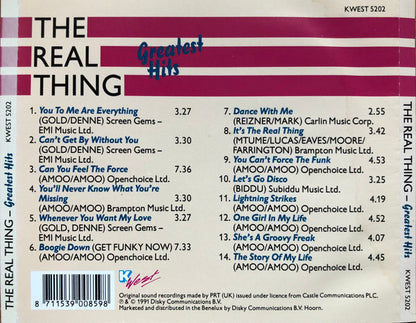 The Real Thing : Greatest Hits (CD, Comp)