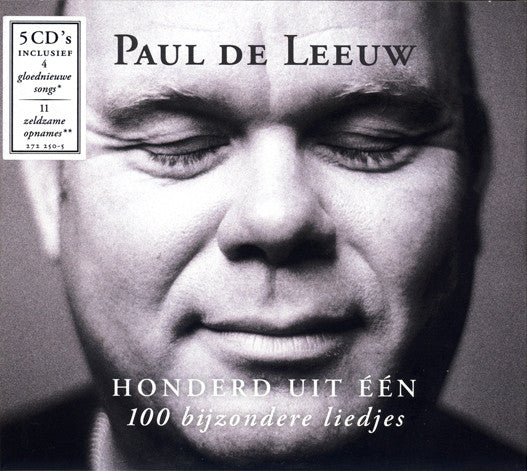 Paul de Leeuw : Honderd Uit Eén (100 Bijzondere Liedjes) (5xCD, Comp)