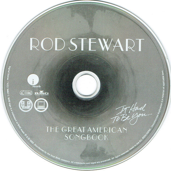 Rod Stewart : It Had To Be You... The Great American Songbook (CD, Album, Copy Prot.)