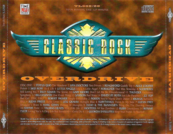 Various : Classic Rock: Overdrive (2xCD, Comp)