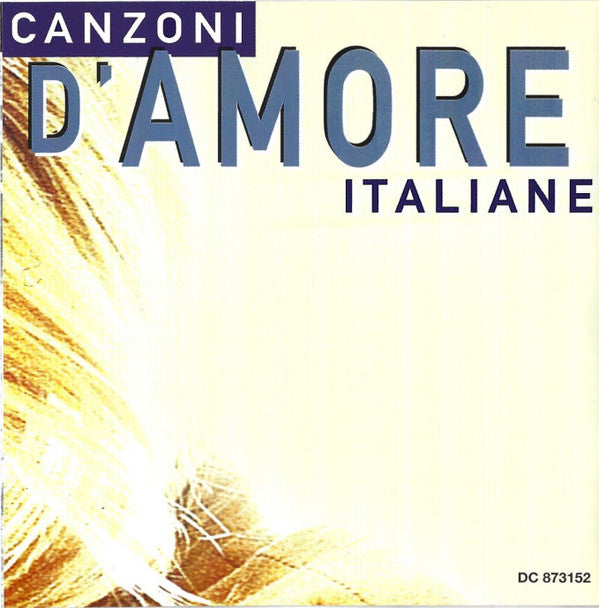 Various : Canzoni D'Amore italiane (CD, Comp)