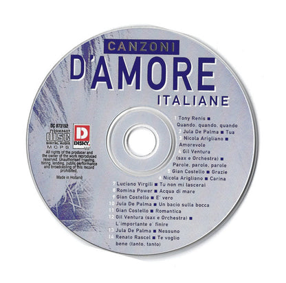 Various : Canzoni D'Amore italiane (CD, Comp)