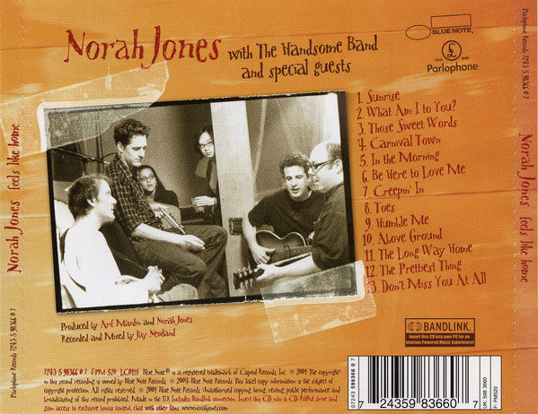 Norah Jones : Feels Like Home (CD, Album, Enh, Med)