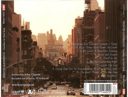 Trijntje Oosterhuis Featuring The Clayton-Hamilton Jazz Orchestra : Sundays In New York (CD, Album)