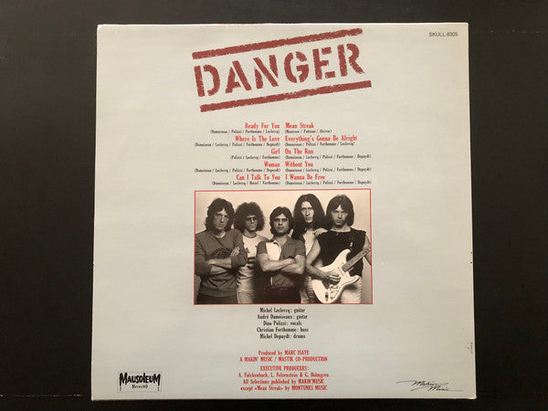 Danger (15) : Danger (LP, Album)