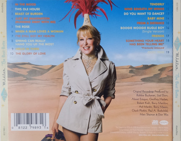 Bette Midler : The Best Bette (CD, Comp, RE)